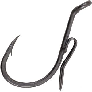 Hameçon Simple Ghost Rig Hook DG 5pcs Black Cat