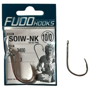 Hameçon Simple Single Hook SOIW Nickel Fudo