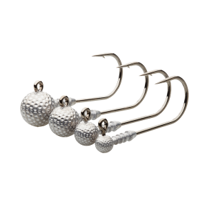 Têtes Plombées Golf Ball JigHead Natural MadCat